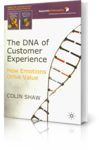 DNA of customer Experience book by Colin Shaw